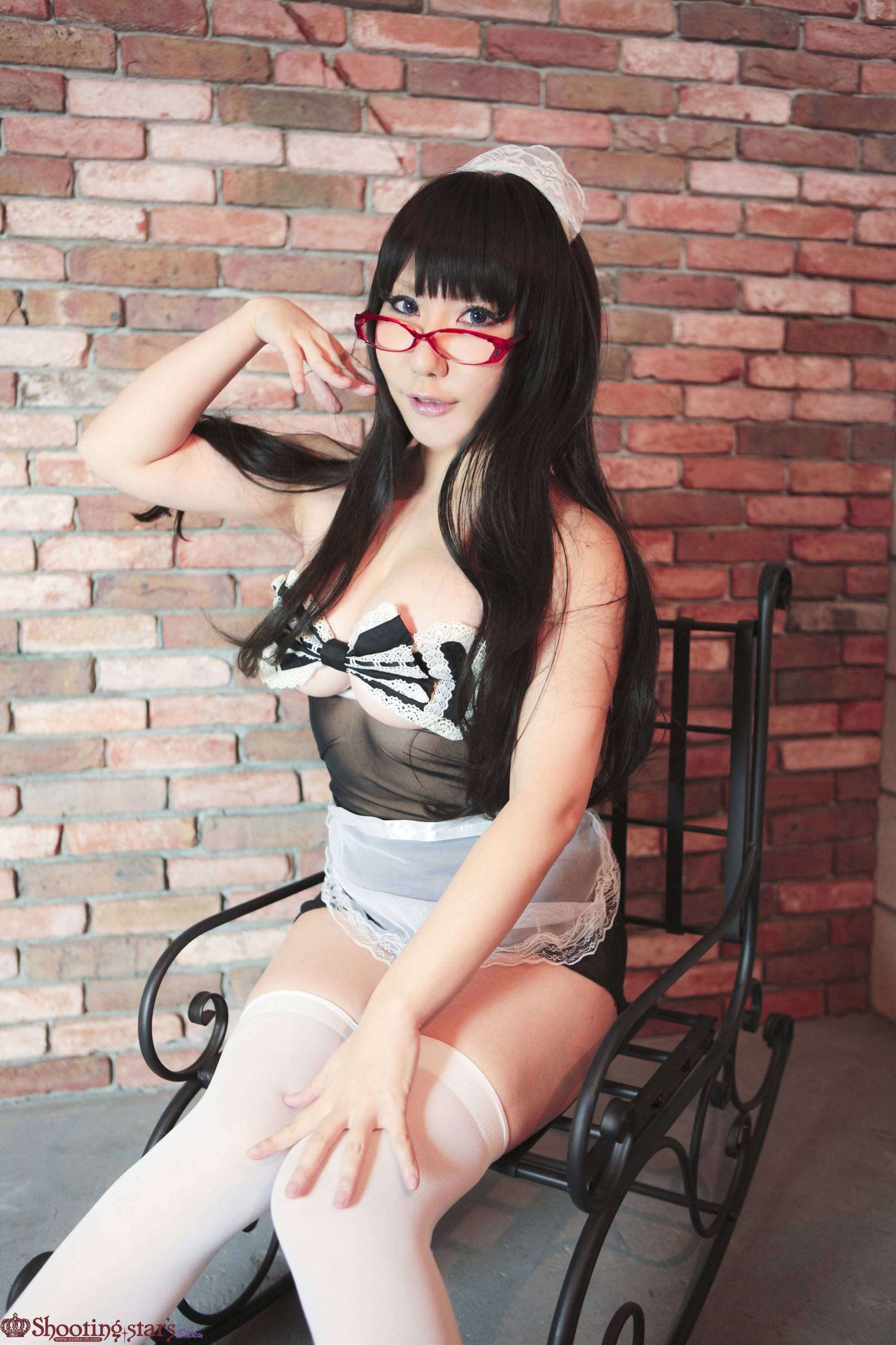 [Cosplay]  Big Boobs Hot Secretary Cosplay Set 2